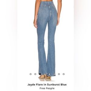 Jayde Flare in Sunburst Blue size 28